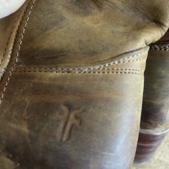 Frye Tan Leather Boots - Picture 4 of 8